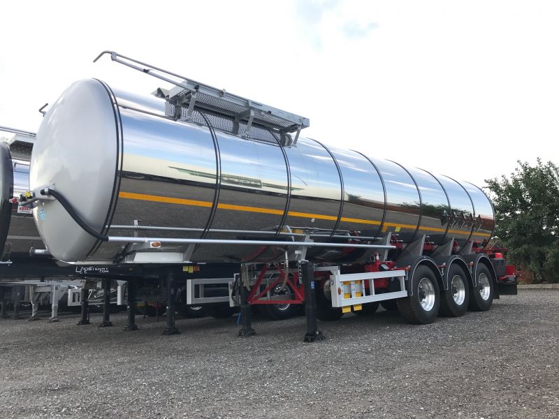 Cisterna ADR L4BH na asfalt, bitumen a pryskyřici