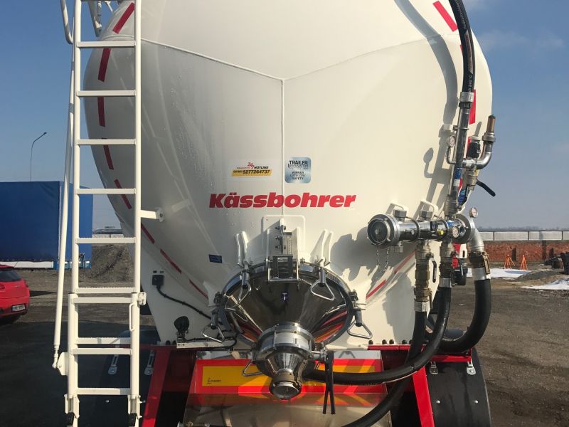 Sklápěcí silo na potraviny a jiné komodyty